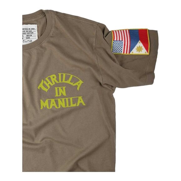 NWT XL Roots Of Fight Muhammad Ali Joe Frazier Tshirt Thrilla In Manila - Picture 3 of 5